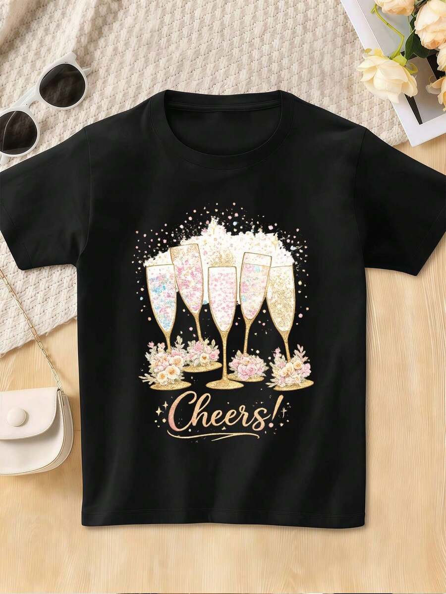 Women T-Shirts - Black - View 1