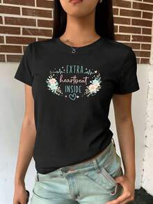 Women T-Shirts - Black - View 2