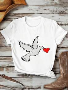 Women T-Shirts - White - View 2