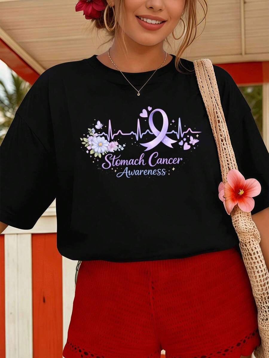 Women T-Shirts - Black - View 1