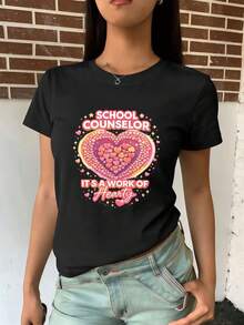 Women T-Shirts - Black - View 2
