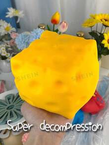 Đồ chơi bóp mềm hình bơ, hình pho mát, đồ chơi bóp mềm cỡ lớn, đồ chơi bóp mềm dạng đá bào, đồ chơi giảm căng thẳng mùa hè, đồ chơi bóp mềm chậm đàn hồi, đồ chơi giảm căng thẳng, đồ chơi bóp mềm cỡ lớn, đồ chơi dành cho người lớn và phụ nữ, quà tặng tiệc tùng, đồ chơi dành cho người lớn, đồ chơi bấm kêu, đồ dùng tiệc tùng, đồ chơi mô phỏng thực phẩm, quà tặng, quà sinh nhật. - Nhiều màu - Xem 4