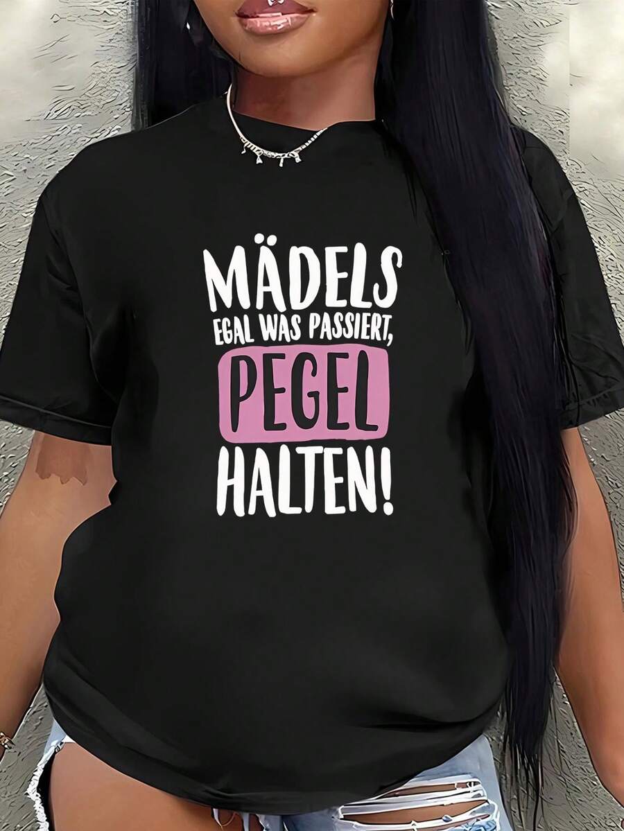 Playera Champion Shadow Script Mujer/Champion Shadow Script Women teeCamiseta Champion Shadow Script para Mujer - Negro - Ver 1