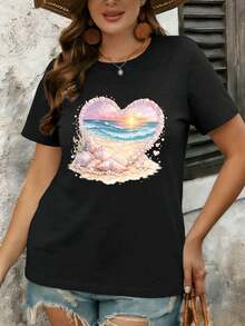 Women T-Shirts - Black - View 1