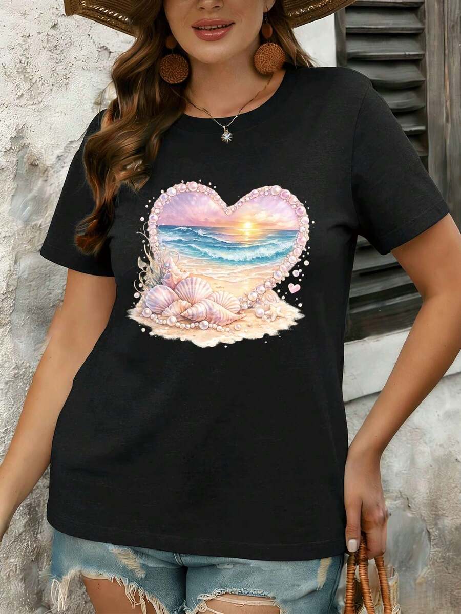 Women T-Shirts - Black - View 1