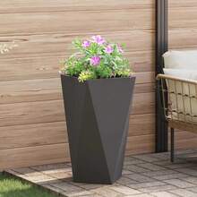 Fioriera 2 pcs  40 x 40 x 75 cm Acciaio - A - Visualizzare 4