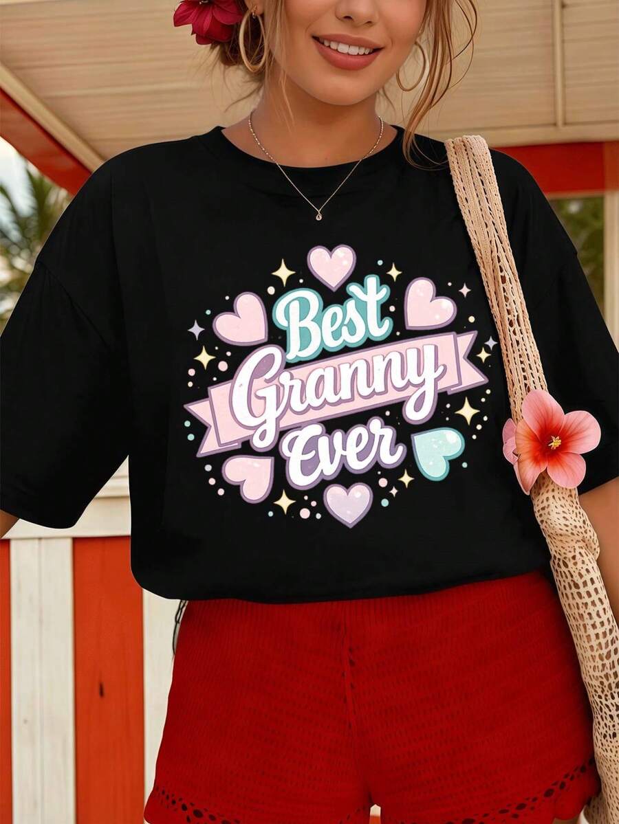 Women T-Shirts - Black - View 1