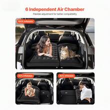Car Inflatable Bed - Beflockung schwarz - Zobacz 2