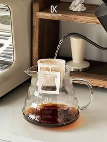 Bộ dụng cụ pha cà phê nhỏ giọt kiểu Nhật, bình thủy tinh chịu nhiệt, dụng cụ pha cà phê nhỏ giọt chuyên nghiệp, có vạch chia độ, món quà lý tưởng cho tháng Ramadan. - trắng - Xem 5
