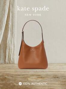Kate Spade Bolso bandolera pequeño de mujer de la serie KS 454 con correa de cadena - Marrón - Ver 1