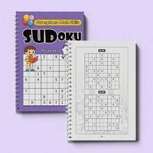 Bộ sách luyện tập Sudoku - "Tư duy thông minh, phát triển mạnh mẽ" - Thử thách lưới logic tăng dần, rèn luyện khả năng tập trung, tư duy phản biện, kỹ năng toán học và khả năng giải quyết vấn đề một cách tự tin. - Sudoku - Xem 12