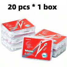 1 Hộp 20 Bàn Chải Đánh Răng Không Cần Nước Cầm Tay, Tích Hợp Kem Đánh Răng Ngọc Trai Tươi Mát, Chăm Sóc Răng Miệng Đa Chức Năng Tiện Lợi - Nhiều màu - Xem 13
