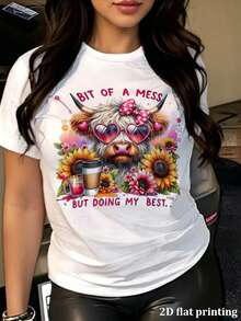 Women T-Shirts - White - View 6