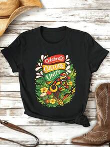 Women T-Shirts - Black - View 2