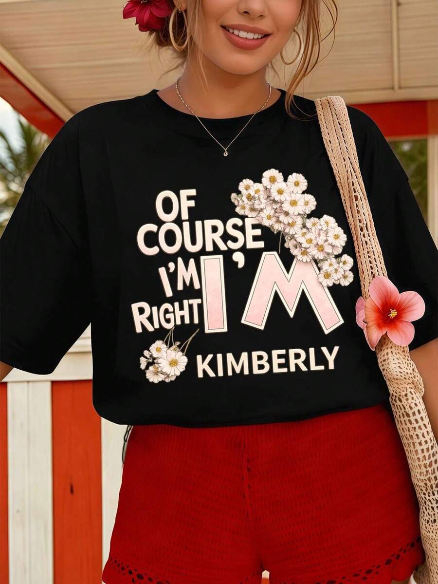 Women T-Shirts - Black - View 1