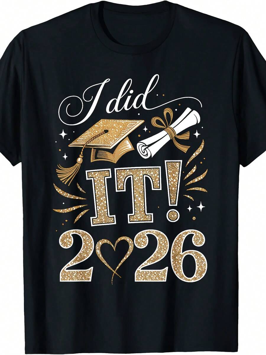 Ho Fatto - Laurea 226, Maglietta Unisex Classe di Laurea 226 per Uomo e Donna, Tutte le Taglie - nero - Visualizzare 1