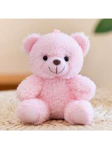1pc Cute Teddy Bear Plush Hanging Ornament, Suitable For Children's Birthday Party, Home Decor, Girls' Room Decor, Thanksgiving, Spring/Summer - Multicolor - View 13