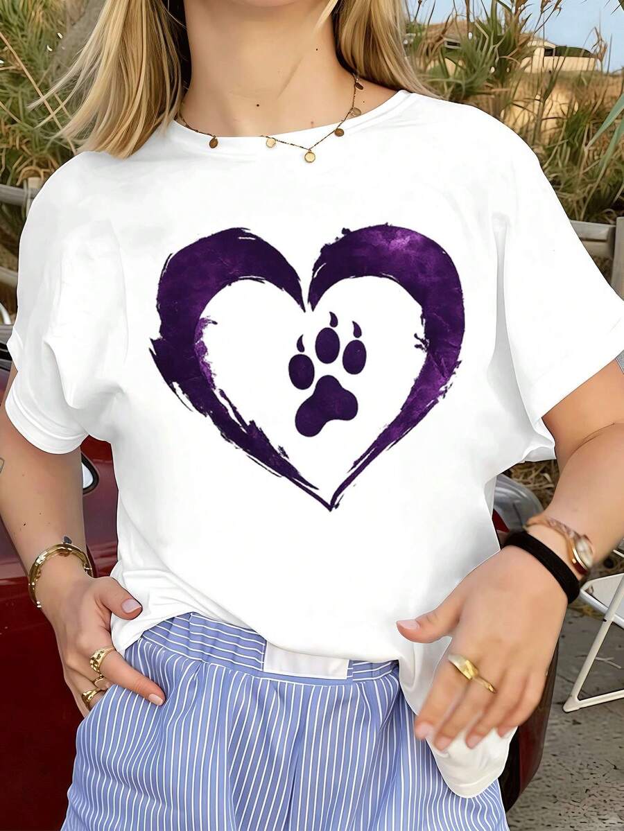 Women T-Shirts - White - View 1