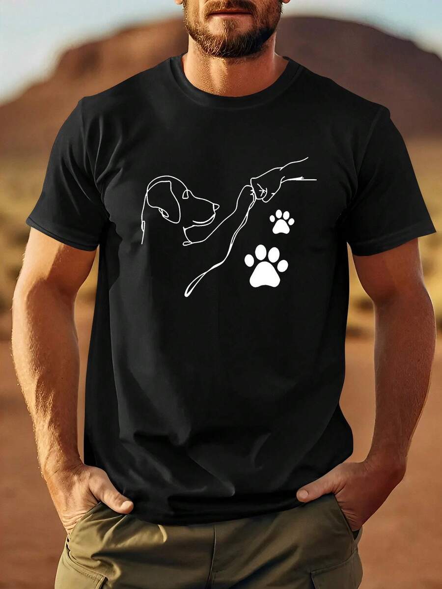 Dam-T-shirts - Svart - Visa 1