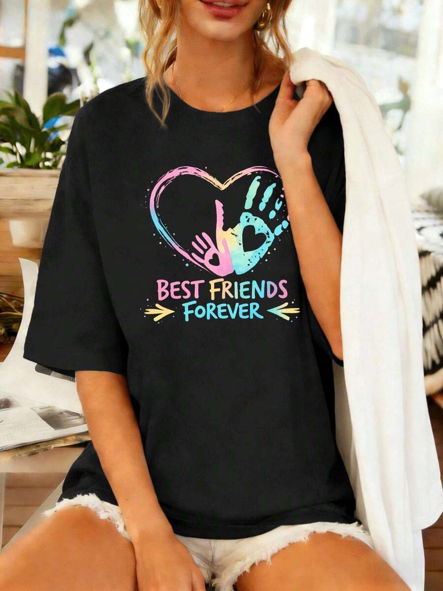 Women T-Shirts - Black - View 1