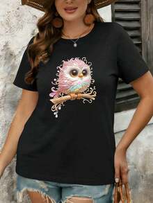Women T-Shirts - Black - View 1