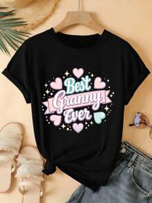 Women T-Shirts - Black - View 2