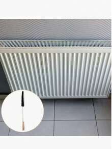 1 buah Sikat Pembersih Radiator, Sikat Debu Gagang Kayu Panjang Fleksibel, Cocok untuk Radiator, Pengering, Penghapus Serat dan Mesin Cuci - Cocok untuk Membersihkan Radiator Datar, Aksesoris Kamar Mandi, Perlengkapan Pembersihan Rumah Sehari-hari - Berbagai gaya - View 4