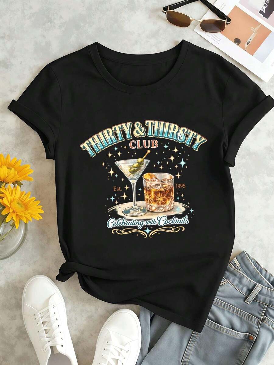 Women T-Shirts - Black - View 1