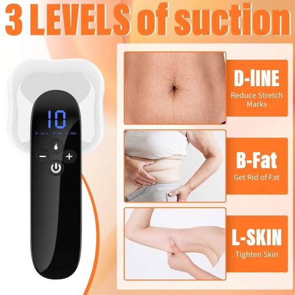 Upgraded Cordless Body Sculpting Machine Ultrasonic Cavitation EMS RF Massager, Full Body Skin Firming Anti Cellulite Shaping Device