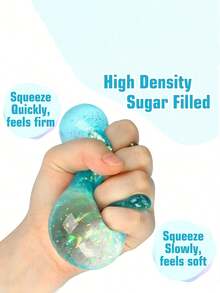 Drop Squishy Toys, Transparent Teardrop Shape Slow Rising Stress Relief Toy, Soft TPR Squishy Fidget Toy For Kids Adults, Anxiety Relief Hand Sensory Toy For Office Classroom, Cute Colorful Squeeze Ball For Party Favors, Birthday Gift, Stocking Stuffers - Multicolor - View 6