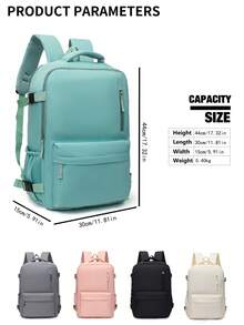 Mochila grande de gran capacidad para hombres con apertura de 180°, espacio de almacenamiento de varias capas con sistema MOLLE, personalizable, diseño de múltiples bolsillos adecuado para viajes cortos y uso diario - Multicolor - Ver 7
