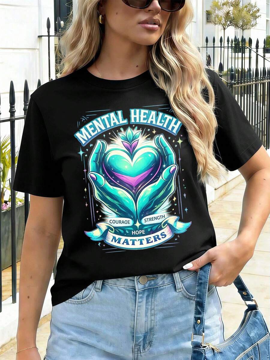 Women T-Shirts - Black - View 1