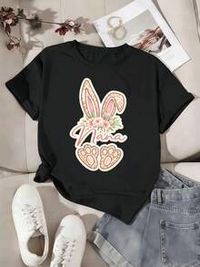 Women T-Shirts - Black - View 2