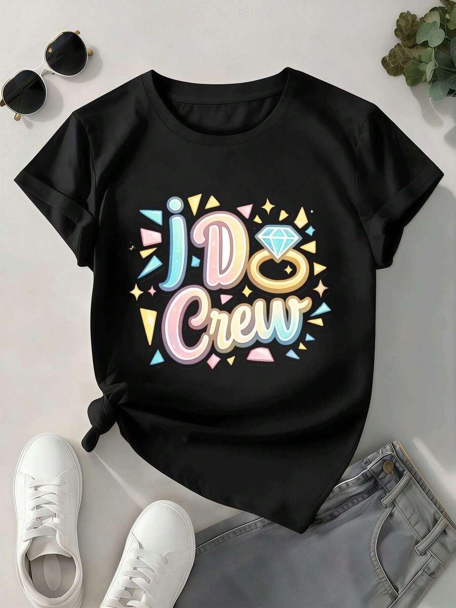 Women T-Shirts - Black - View 1