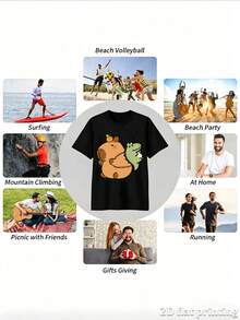 Women T-Shirts - Black - View 3