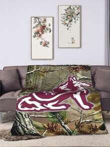 Texas A&M Merch Aggies Throw Blanket Warm Blankets Breathable Air Conditioner Blanket For Car Classic Outdoor Blankets For Picnic For All Season - màu đen - Xem 6