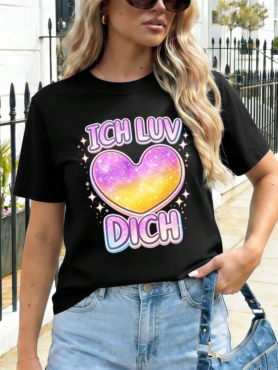 Women T-Shirts - Black - View 1