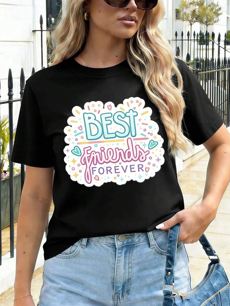 Women T-Shirts - Black - View 1