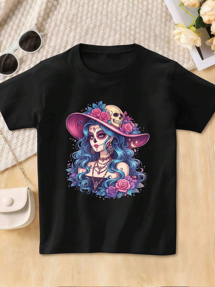 Women T-Shirts - Black - View 1