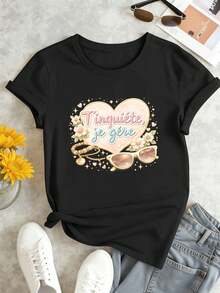 Women T-Shirts - Black - View 2