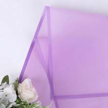 FUHITIM 20 Sheets Flower Wrapping Paper - Waterproof Floral Bouquet Packaging Paper For DIY Crafts,Florist Supplies Packaging Paper For Wedding Birthday Gift (Translucent Lilac Purple) - ColorY - 查看 4