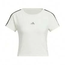 Adidas Áo thun nữ dáng ôm, cổ tròn, tay ngắn - trắng - Xem 6