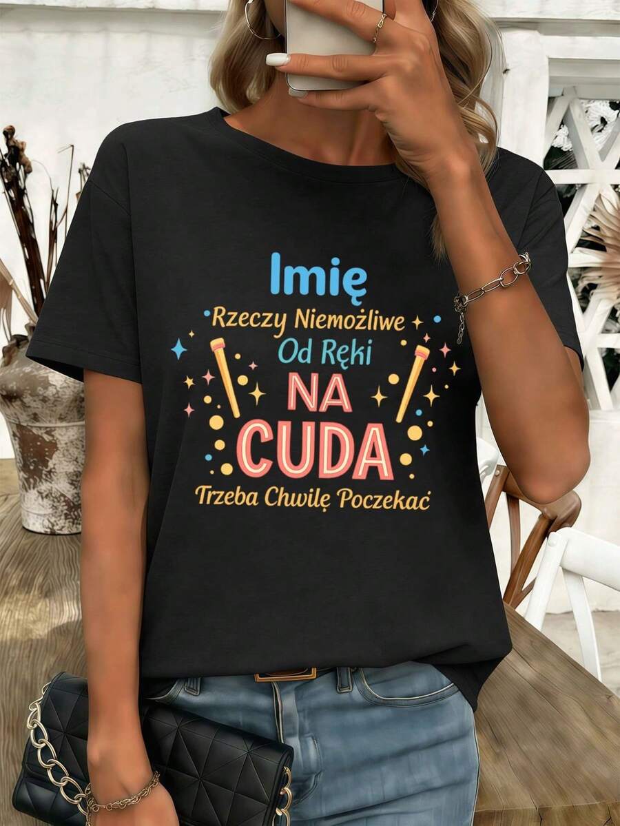 Women T-Shirts - Black - View 1