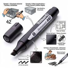 Kids Coloring Pens & Markers - Black - View 3
