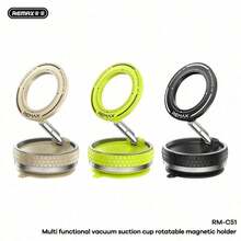 REMAX -C51 Multifunctional 360° Rotatable Magnetic Car Phone Holder, Foldable For Dashboard Or Tabletop Mounting, Suitable For Navigation, Commuting Or Home Use, Practical Ramadan Or Eid Al-Fitr Gift - Starlight - View 3