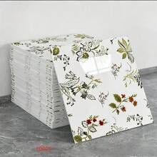 Giấy dán tường giả đá cẩm thạch 3D tự dính - Chống thấm nước, dễ lau chùi, dạng tấm xốp, thích hợp cho nhà bếp, phòng tắm, phòng khách và văn phòng. - Một cỡ - Xem 8