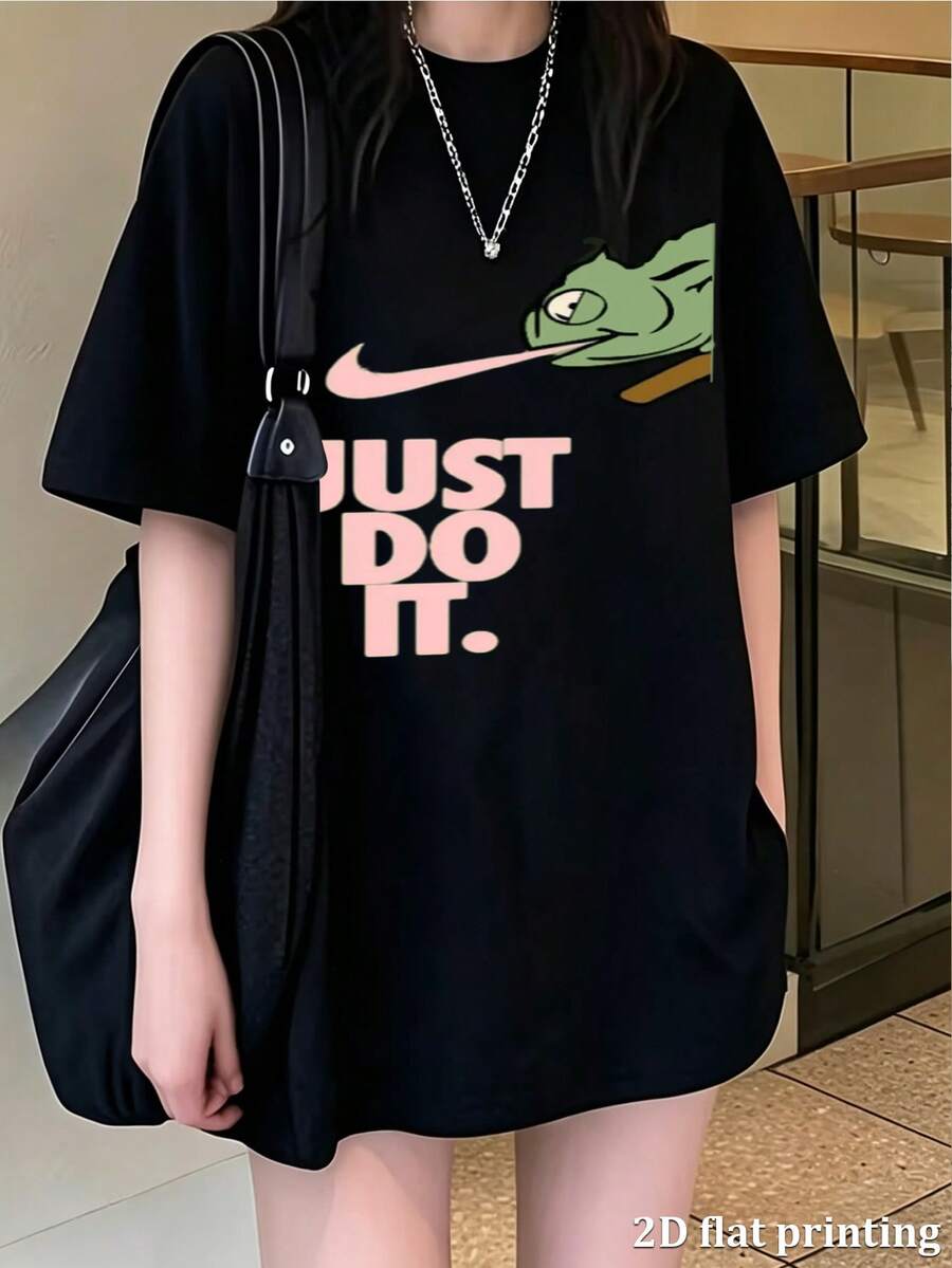 Women T-Shirts - Black - View 1