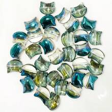 Bộ 35 hạt pha lê acrylic hình đầu mèo dễ thương màu hồng tím và đen, dùng để tự làm vòng tay, bông tai, trang sức thủ công. - Đầu mèo - Xem 9