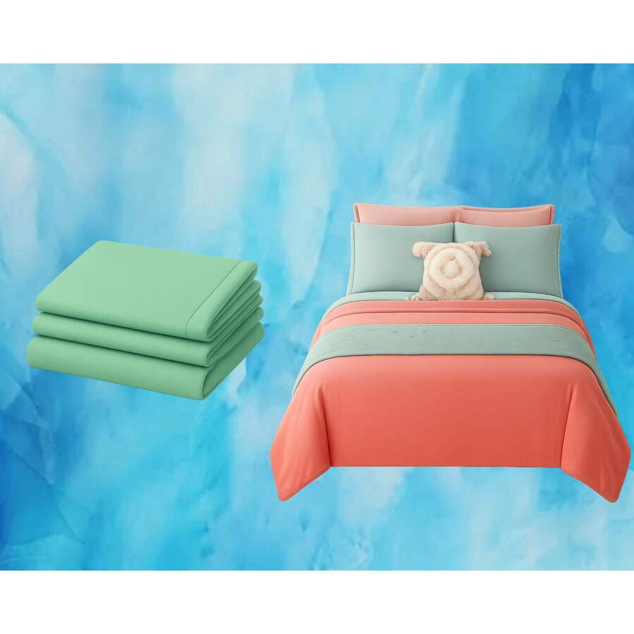 Duerme Mejor Esta Noche: Combo Completo de Cobertor y Sábanas BEAUTTY HOME - DEPP ROSE - Ver 1