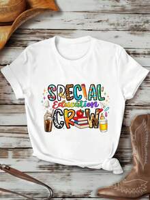 Women T-Shirts - White - View 2